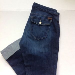 Carhartt Denim Jeans Blue Denim Cuffed Curvy Fit